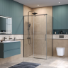 Душевой уголок BELBAGNO SOFT_CLOSE-1-AH-1-110/100-C-GM