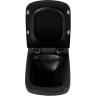 Подвесной безободковый унитаз BELBAGNO SELA BB3201CHR-MB
