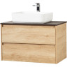 Тумба со столешницей и накладной раковиной BELBAGNO KRAFT100RNN-KEPMCO-1084H316-SET
